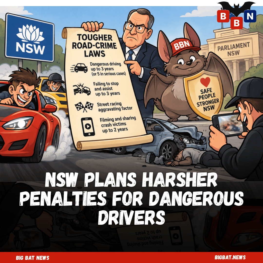 NSW plans harsher penalties for dangerous drivers - Big Bat News