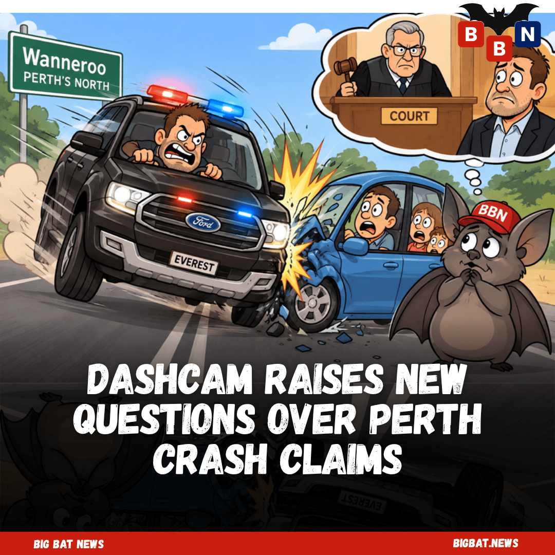 Dashcam Raises New Questions Over Perth Crash Claims - Big Bat News